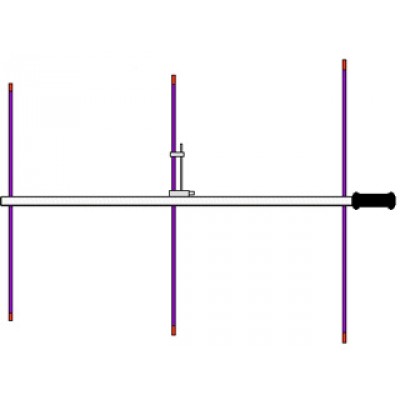 146-3 antenne VHF 3 elements Arrow